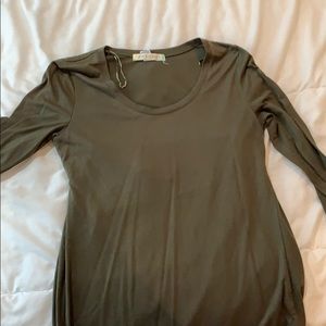 green half sleeve shirt